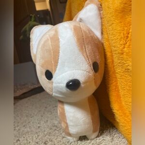Stuffed animal corgi baby safe